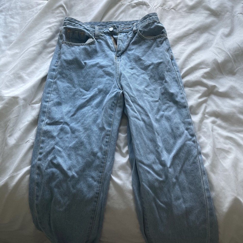 Shein Blue Mom Jeans
